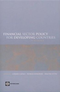 Baixar Financial Sector Policy for Developing Countries: A Reader pdf, epub, eBook