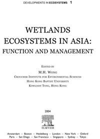 Baixar Wetlands Ecosystems In Asia: Function And Management pdf, epub, eBook