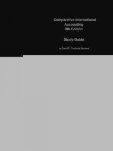 Baixar E-Study Guide for: Comparative International Accounting: Business, Finance pdf, epub, eBook