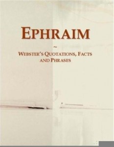 Baixar Ephraim: Webster¿s Quotations, Facts and Phrases pdf, epub, eBook