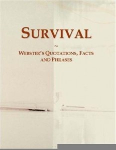 Baixar Survival: Webster¿s Quotations, Facts and Phrases pdf, epub, eBook
