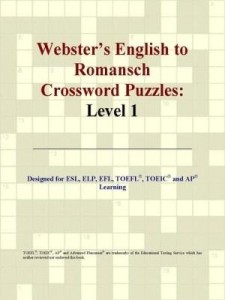 Baixar Webster's English to Romansch Crossword Puzzles: Level 1 pdf, epub, eBook