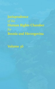 Baixar Jurisprudence of the human rights chamber for pdf, epub, eBook