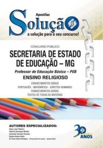 Baixar Apostila Digital PEB-MG – Secretaria de Edução do Estado – Ensino Religioso pdf, epub, eBook