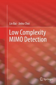Baixar Low complexity mimo detection pdf, epub, eBook