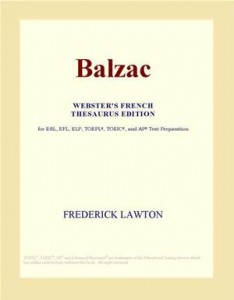 Baixar Balzac (webster’s french thesaurus edition) pdf, epub, eBook