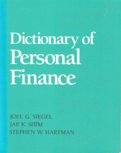 Baixar Dictionary of personal finance pdf, epub, eBook