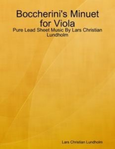 Baixar Boccherini’s minuet for viola – pure lead sheet pdf, epub, eBook