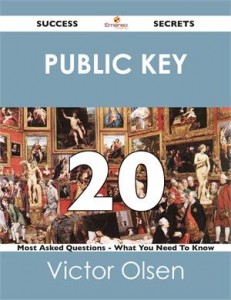 Baixar Public key 20 success secrets – 20 most asked pdf, epub, eBook