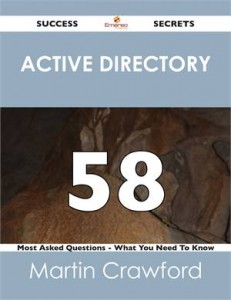Baixar Active directory 58 success secrets – 58 most pdf, epub, eBook