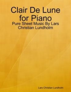 Baixar Clair de lune for piano – pure sheet music by pdf, epub, eBook