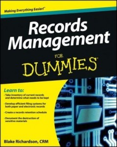 Baixar Records Management For Dummies pdf, epub, eBook