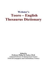 Baixar Webster's Tooro – English Thesaurus Dictionary pdf, epub, eBook