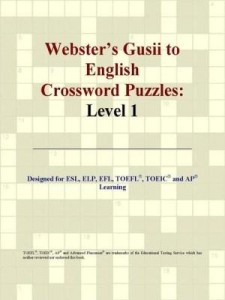 Baixar Webster's Gusii to English Crossword Puzzles: Level 1 pdf, epub, eBook