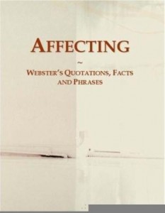Baixar Affecting: Webster¿s Quotations, Facts and Phrases pdf, epub, eBook