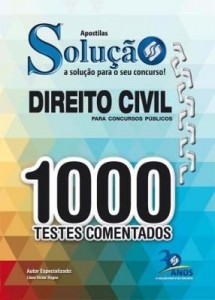 Baixar Apostila Digital com 1000 TESTES de Direito Civil pdf, epub, eBook