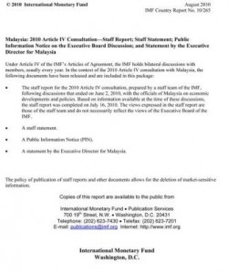 Baixar Malaysia: 2010 Article IV Consultation-Staff Report; Staff Statement; Public Information Notice on t pdf, epub, eBook