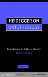 Baixar Heidegger on ontotheology pdf, epub, eBook