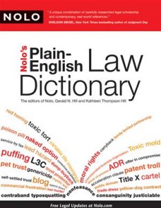 Baixar Nolo’s plain-english law dictionary pdf, epub, eBook