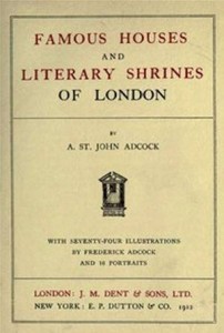 Baixar Famous houses and literary shrines of london pdf, epub, eBook