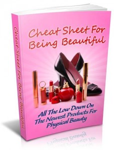 Baixar Cheat sheet for being beautiful pdf, epub, eBook