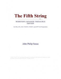 Baixar Fifth string (webster’s japanese thesaurus pdf, epub, eBook