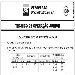 Baixar PROVA COMENTADA PETROBRÁS – PROVA 8 – Técnico de Operação Jr – Set 2008 pdf, epub, eBook
