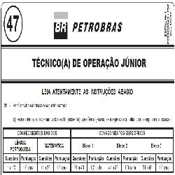 Baixar PROVA COMENTADA PETROBRÁS – PROVA 47 Técnico de Operação Jr 2012 pdf, epub, eBook