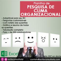 Baixar Planilha de Pesquisa de Clima Organizacional – V. 1.2 pdf, epub, eBook
