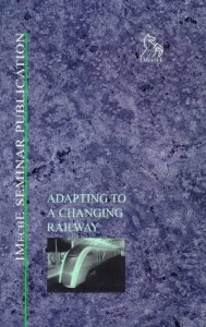 Baixar Adapting to a changing railway pdf, epub, eBook