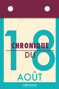 Baixar Chronique du 18 aout pdf, epub, eBook