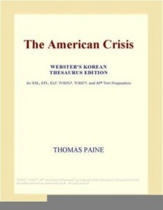 Baixar The American Crisis (Webster's Korean Thesaurus Edition) pdf, epub, eBook