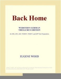 Baixar Back Home (Webster's German Thesaurus Edition) pdf, epub, eBook