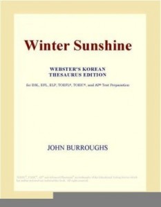 Baixar Winter Sunshine (Webster's Korean Thesaurus Edition) pdf, epub, eBook