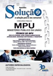 Baixar Apostila Digital Técnico do MPU – Apoio Técnico Administrativo – Especialidade Segurança Institucion pdf, epub, eBook