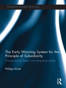 Baixar The Early Warning System for the Principle of Subsidiarity pdf, epub, eBook