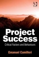 Baixar Project Success: Critical Factors and Behaviours pdf, epub, eBook