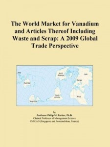Baixar The World Market for Vanadium and Articles Thereof Including Waste and Scrap: A 2009 Global Trade Pe pdf, epub, eBook