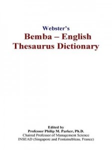 Baixar Webster's Bemba – English Thesaurus Dictionary pdf, epub, eBook