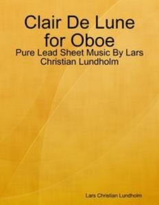 Baixar Clair de lune for oboe – pure lead sheet music pdf, epub, eBook