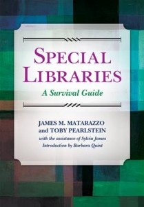 Baixar Special libraries: a survival guide pdf, epub, eBook