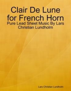 Baixar Clair de lune for french horn – pure lead sheet pdf, epub, eBook