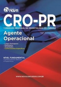 Baixar Apostila CRO – PR 2016 – Agente Operacional pdf, epub, eBook