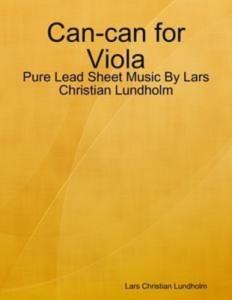 Baixar Can-can for viola – pure lead sheet music by pdf, epub, eBook