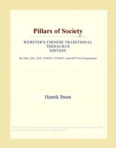 Baixar Pillars of Society (Webster's Chinese Traditional Thesaurus Edition) pdf, epub, eBook