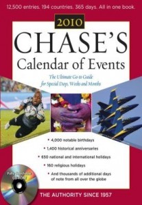 Baixar Chase's Calendar of Events 2010 pdf, epub, eBook