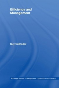 Baixar Efficiency and Management pdf, epub, eBook