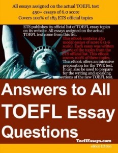 Baixar Answers to All TOEFL Essay Questions pdf, epub, eBook