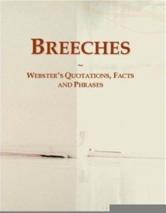 Baixar Breeches: Webster¿s Quotations, Facts and Phrases pdf, epub, eBook