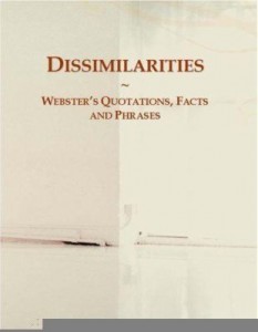 Baixar Dissimilarities: Webster¿s Quotations, Facts and Phrases pdf, epub, eBook